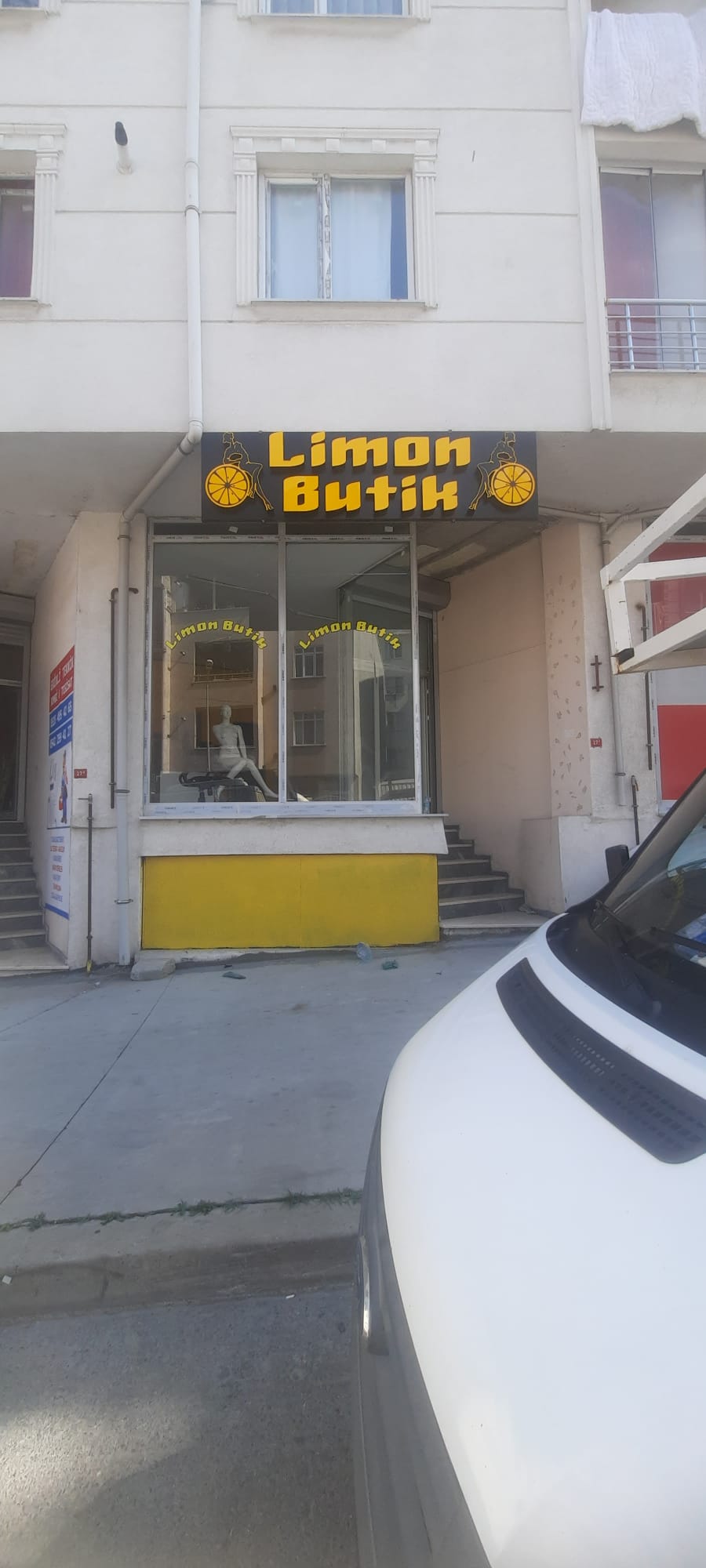 LİMON BUTİK IŞIKLI PLEKSİ KUTU HARF TABELA 